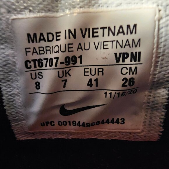 NIKE Kevin Durant KD Air Zoom Men's  US 8 EUR 41 CT6707-991 Authenticated  EUC - Picture 12 of 16